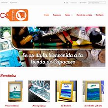Tienda online para CAPACERO, estudio de diseño e ilustración.. Web Development & Information Design project by Chelo Fernández Díaz - 12.22.2013