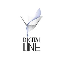 logo digital line. Br e ing e Identidade projeto de Patricia PHP - 09.03.2014
