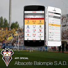 app Albacete Balompie . % Rocio Cano tarafından hazırlanan Markalaşma ve Kimlik, Ve Grafik Tasarım projesi - 03.10.2014