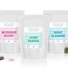 SkinnyMint Tea. Branding, Packaging y Diseño Web Ein Projekt aus dem Bereich Br, ing und Identität, Webdesign und Verpackung von Mara Rodríguez Rodríguez - 11.03.2014