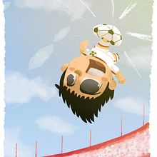 Campeones (Oliver y Benji). Een project van Animatie, Film, video en televisie, Ontwerp van personages, Redactioneel ontwerp y Traditionele illustratie van David Pavón Benítez - 12.03.2014