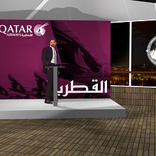 Qatar airways. Un progetto di 3D di Germán Molina Rico - 12.03.2012