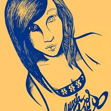 Autorretrato. Traditional illustration project by María Reos Giménez - 03.12.2014