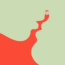 Figura - Fondo. Design, and Traditional illustration project by Ana Sansó - 03.13.2013