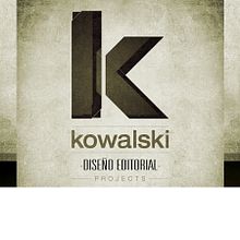Kowalski Projects / Diseño Editorial - Diseño de Cubiertas de libros -. Editorial Design, and Graphic Design project by Francisco Cacenaves - 03.13.2014