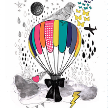 Ilustraciones by nariasat. Art Direction, Traditional illustration, Film, Video, and TV project by Natalia Arias - 03.14.2014