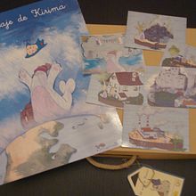 Juego y cuento de la Foca Kirima, para colegios Gredos San Diego. Traditional illustration project by Sara I. Toribio - 03.14.2014