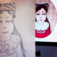 Retratos. Un projet de Illustration traditionnelle de Sara I. Toribio - 14.03.2014