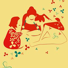 Ilustración y diseño: Tribu Creativa de Mamás. Traditional illustration, Art Direction, Design, and Graphic Design project by otto esperón - 03.16.2014