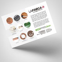 Folleto promocional de producto. Feria Milan.. Un proyecto de Diseño gráfico de Guixarades - 17.03.2014