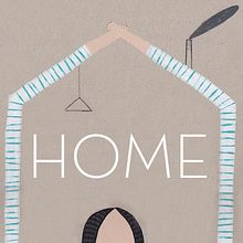 HOME. Fine Arts, Events, and Traditional illustration project by Teresa Bellón - 03.17.2014
