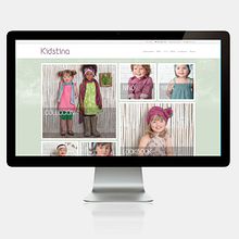 Kidstina Ein Projekt aus dem Bereich Webdesign von Cristina Fabregas Escurriola - 17.03.2014