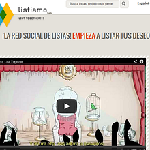LISTIAMO. Un proyecto de Desarrollo Web de NET CODE ENGINE - 17.03.2014