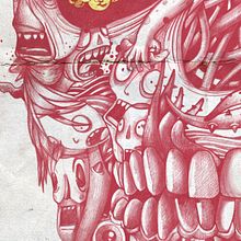 Calavera. Un progetto di Design e Illustrazione tradizionale di Óscar Lloréns - 18.03.2014