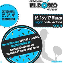 Carteles Torneos de Padel . Graphic Design project by Patricia Vilches - 03.18.2014