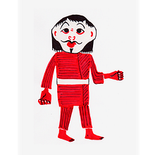 sketch - hindú. Traditional illustration project by Sergi Bosch - 03.18.2014