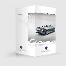 Lancia Flavia, Catálogo accesorios. Art Direction, Design, Automotive Design, Editorial Design, Graphic Design, and Design Management project by Natalia Alcalá Melero - 03.20.2014