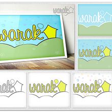 Logo proposal: WARAK,  Building Company (Finland). Design, and Graphic Design project by Elena Doménech - 03.20.2014