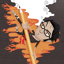 ilustraciones Diarias. Un proyecto de Diseño gráfico e Ilustración tradicional de Alan Ng - 22.03.2014