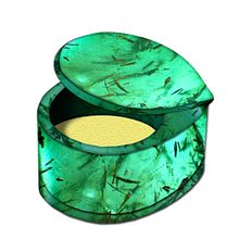 Packaging: Caja de perfume sólido con espejo . % Miryam Prieto González tarafından hazırlanan Ambalajlama projesi - 08.31.2013