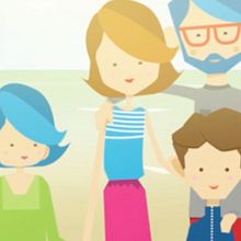 Ningún menor sin Familia // Fundación Acrescere . Animație, Ilustrație tradițională, Direcția artistică și Design de caractere de Antonia y Pepa - 11.23.2013