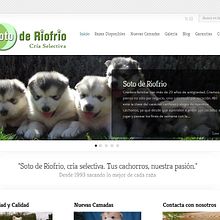 SotodeRiofrio.com. Projekt z dziedziny Tworzenie stron internetow, ch i Web design użytkownika Javier Moreno Santa Engracia - 31.12.2012