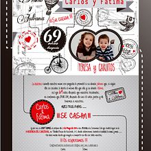 Tarjeta de boda. Un proyecto de Bellas Artes, Diseño y Diseño gráfico de Beatriz Segovia Martín - 23.03.2014