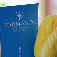 Floristería Tornasol Identidad Corporativa. Br, ing, Identit, Art Direction, and Graphic Design project by Ángel Martínez Soriano - 03.24.2014