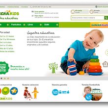 Eurekakids shop. Un proyecto de Desarrollo Web, Dirección de arte y Diseño de Horaci Polanco Noe - 25.03.2012