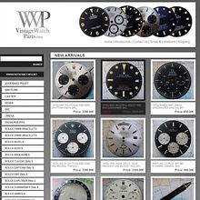 PHP + MySQL + CMS (Gestor de Contenidos) - Vintage Watchs Parts. Web Development project by Francisco Javier Martínez Pardillo - 05.19.2013