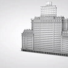 Proyecto Plaza de España 3D. 3D, Br, ing, Identit, and Motion Graphics project by Borja Peña Granados - 03.25.2014