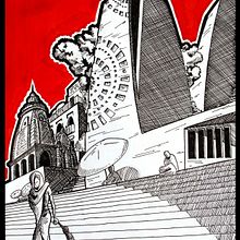 apuntes arquitectura. Arquitetura e Ilustração tradicional projeto de Fernando Lopez Barrientos - 19.09.2013