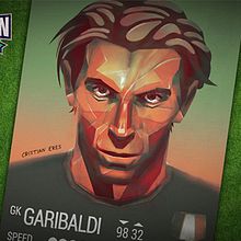 Kampion - Buffon. Un proyecto de Diseño de juegos, Diseño gráfico e Ilustración tradicional de Cristian Eres - 25.03.2014