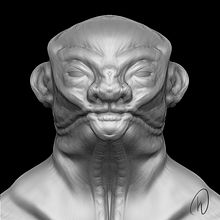 HUMANOIDE. 3D project by Kevin Álvarez Mercado - 03.26.2014