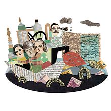 Las cementeras sorteando la crisis. Un proyecto de Ilustración tradicional de Judit Canela - 23.02.2014
