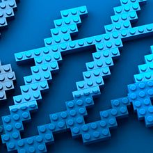 LEGO lettering. Een project van 3D, T y pografie van Alejandro López Becerro - 27.03.2014