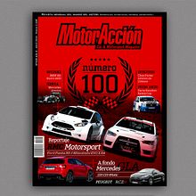 100 Números de MotorAcción . 3D, Desain Editorial, Dan Desain Grafis proyek oleh Noel García - 03.27.2014