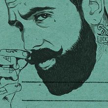 Beard. Traditional illustration project by Judith González - 03.27.2014