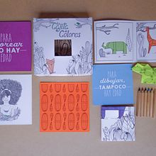 La Cajita de Colores by Marova. Editorial Design, Graphic Design, and Traditional illustration project by Marova - 03.29.2014