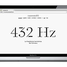 Orquesta Camerata 432. Een project van Grafisch ontwerp y Webdesign van Atipus - 29.03.2014