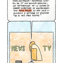 Viñetas satíricas Ein Projekt aus dem Bereich Traditionelle Illustration und Malerei von Pitu Pitarch - 30.03.2014
