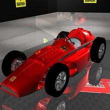 AUTO FERRARI SQUALO. Een project van 3D van Andres Torres A. - 31.03.2014