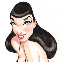 Pasos del Proyecto "Como conquistar a una Pin Up". Projekt z dziedziny Trad, c i jna ilustracja użytkownika Fernando Vicente - 31.03.2014