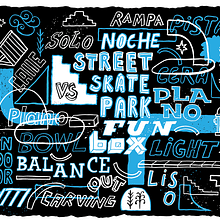 GO Skateboarding Magazine. Un progetto di Illustrazione tradizionale e Tipografia di Sergio Jiménez - 31.12.2014