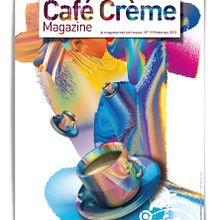 Café Crème Magazine. Editorial Design, Graphic Design, Traditional illustration, and Painting project by Rodolfo Fernandez Alvarez - 06.08.2013