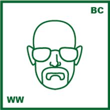 Pictogramas Breaking Bad. Graphic Design project by Pablo López Aránguez - 04.02.2014