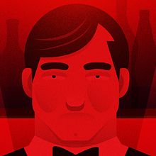 The Man Who Knew It All. Traditional illustration project by David Pocull - 04.03.2014