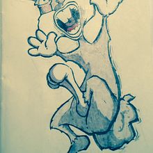Sketchbook - Ilustraciones 01. Traditional illustration project by Antonio Huelva Guerrero - 04.06.2014