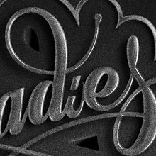 Ladies. Graphic Design, Traditional illustration, T, and pograph project by Óscar Lorenzo - 04.06.2014