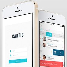 Cartic App. Art Direction, Graphic Design, and UX / UI project by Joan Bagan Castillo - 04.07.2014